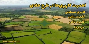 اهمیت کاربری‌ها در طرح هادی