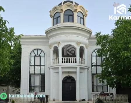 ویلا تریبلکس ۳۳۰ متری در زمین ۱۴۵۰ متری با طراحی کلاسیک در طالقان البرز